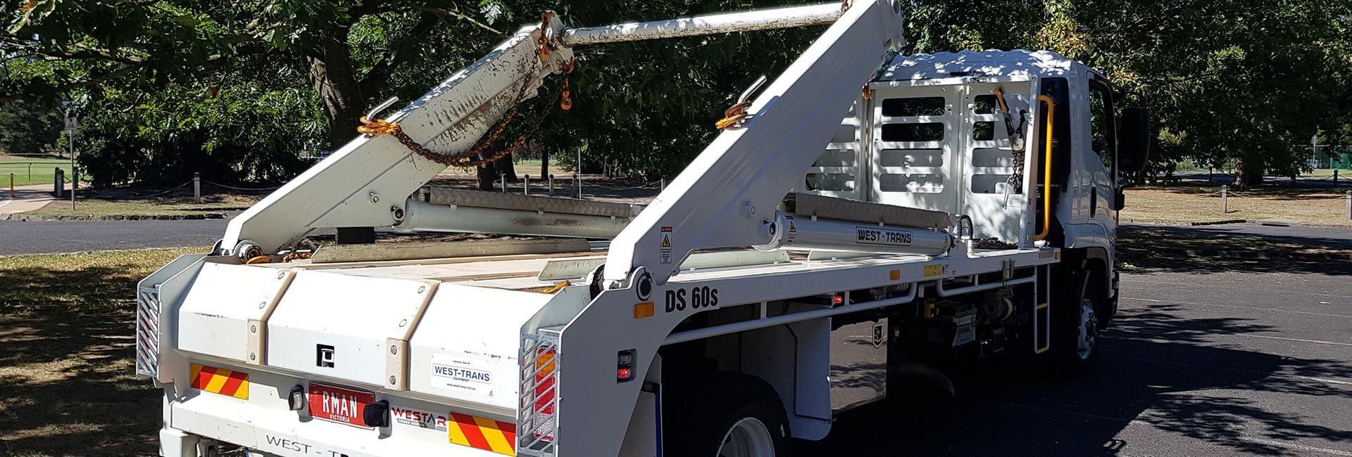 Bin Hire Services Truck