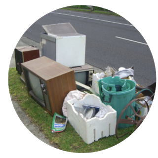 Domestic rubbish Eltham